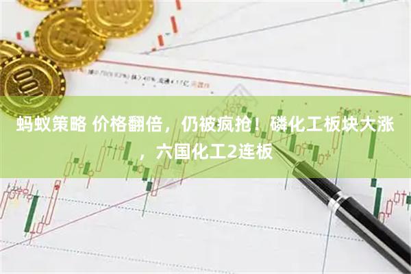 蚂蚁策略 价格翻倍，仍被疯抢！磷化工板块大涨，六国化工2连板