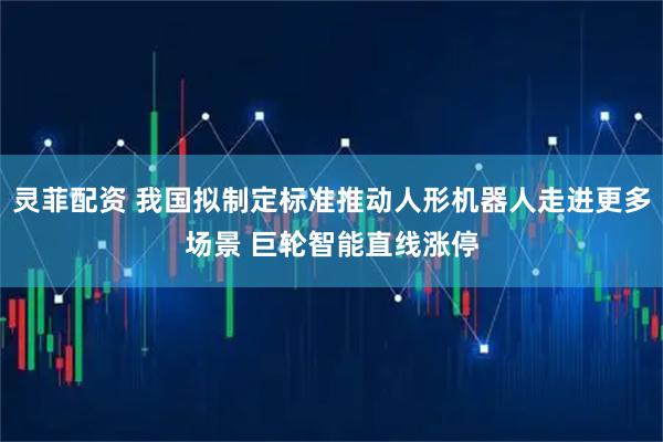 灵菲配资 我国拟制定标准推动人形机器人走进更多场景 巨轮智能直线涨停